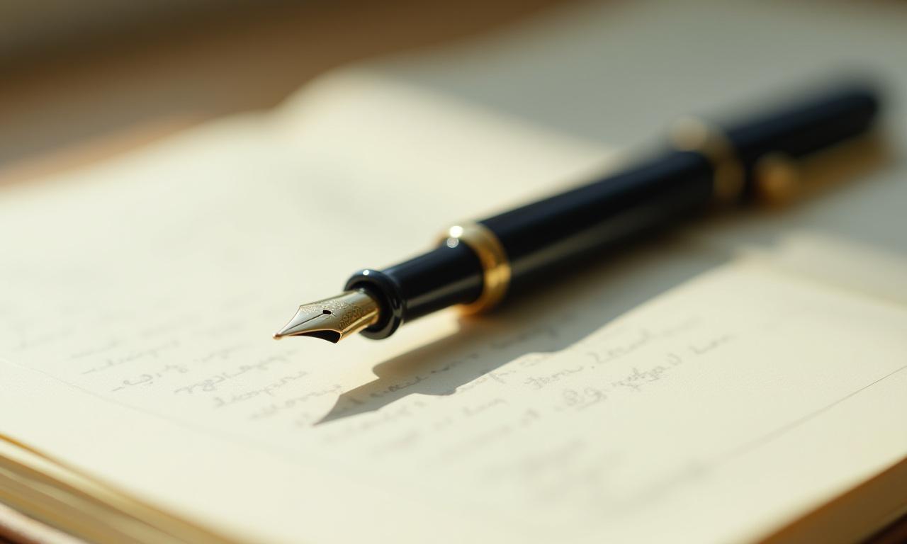 Luxury legal stationery and pen background